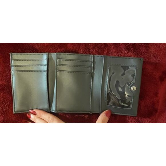Vintage Esprit Leather Trifold Wallet - Picture 3 of 6
